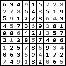 Sudoku Solution Step 9